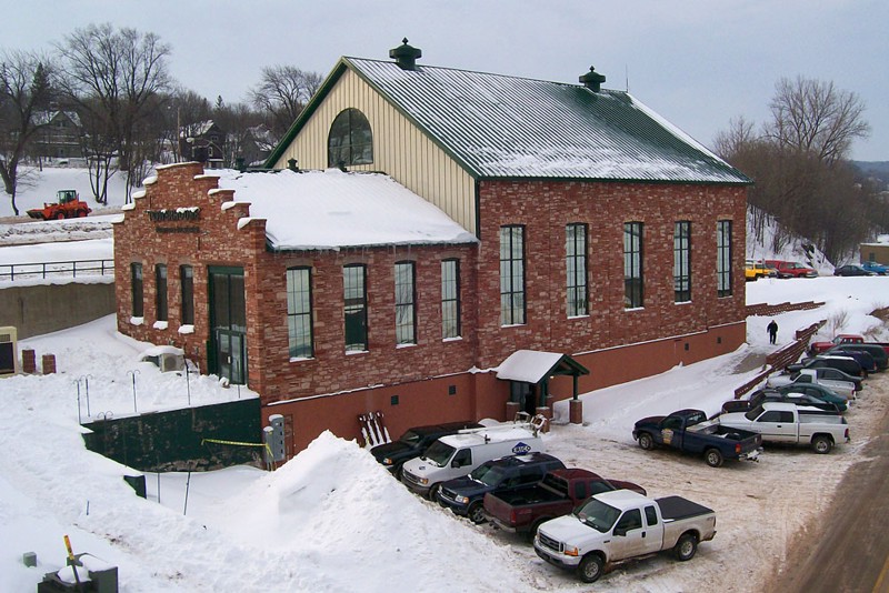 A view of the newly expanded and updated Power House.