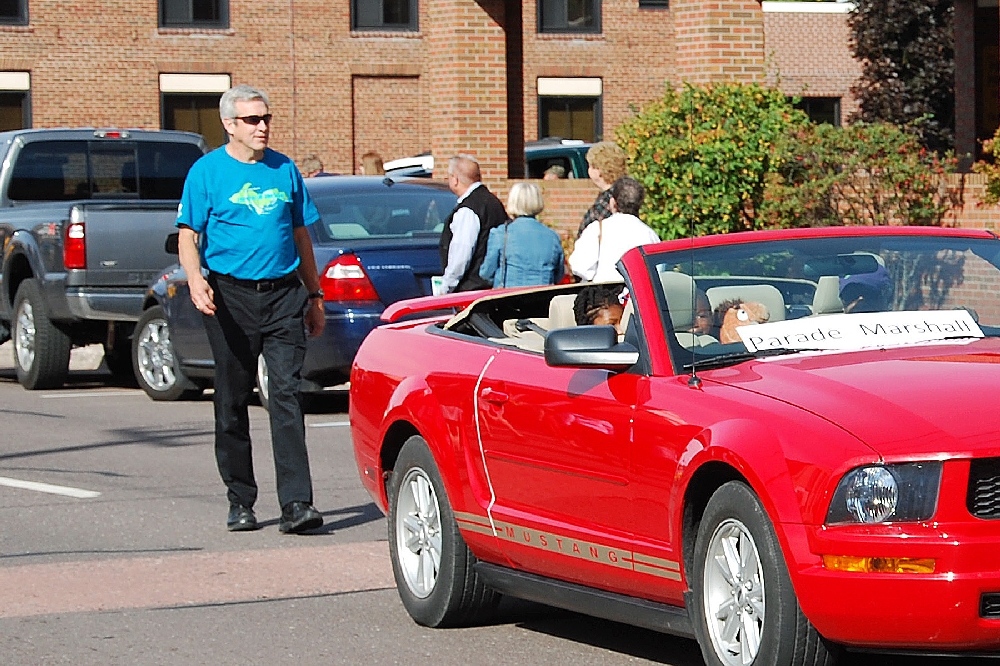 The Honorary Parade Marshall this year is the City of Houghton Manager Scott MacInnes.