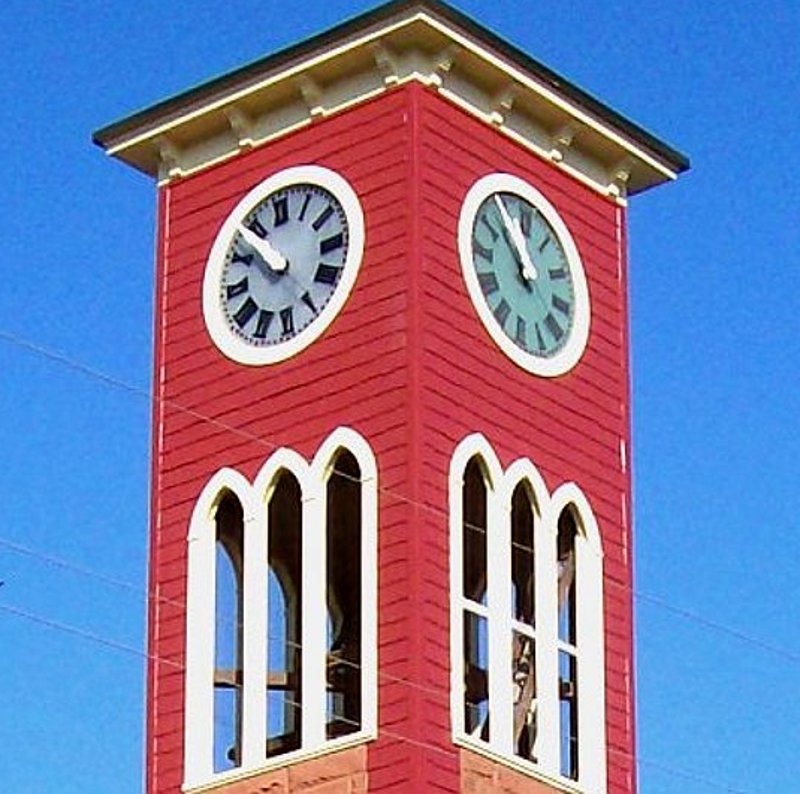 The Hancock City Hall, which last year underwent both external and internal restoration work and updating, has in its tower a clock and bell system installed back in the 19th century.
